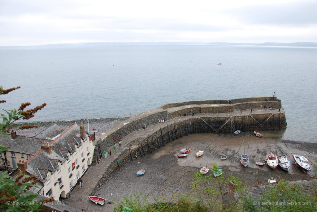 Der Hafen von Clovelly