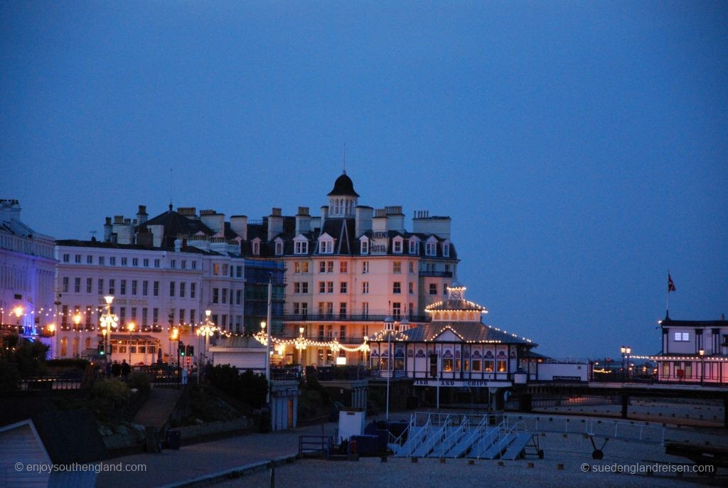 Eastbourne (East Sussex) - in the evening
