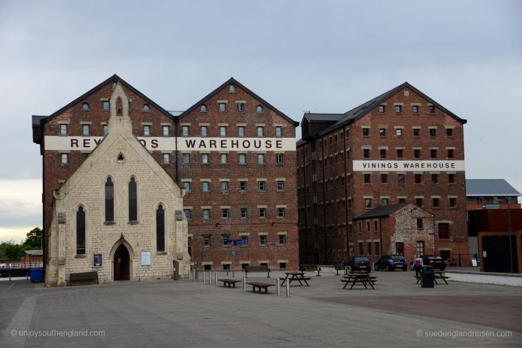 Gloucester Docks - the already renovated part