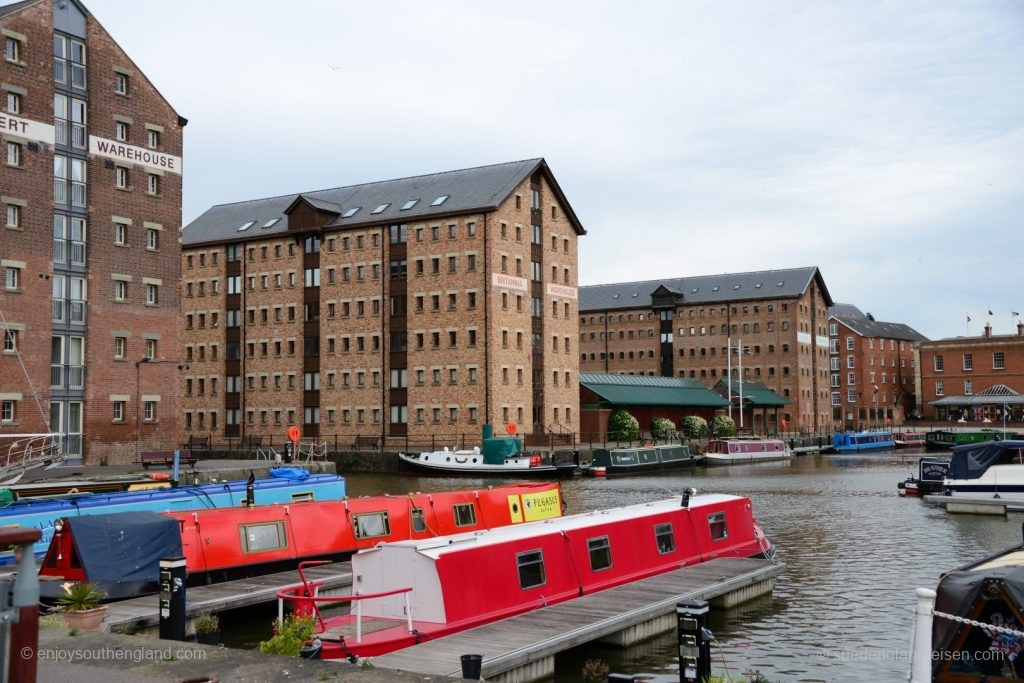 Gloucester Docks - der bereits renovierte Teil