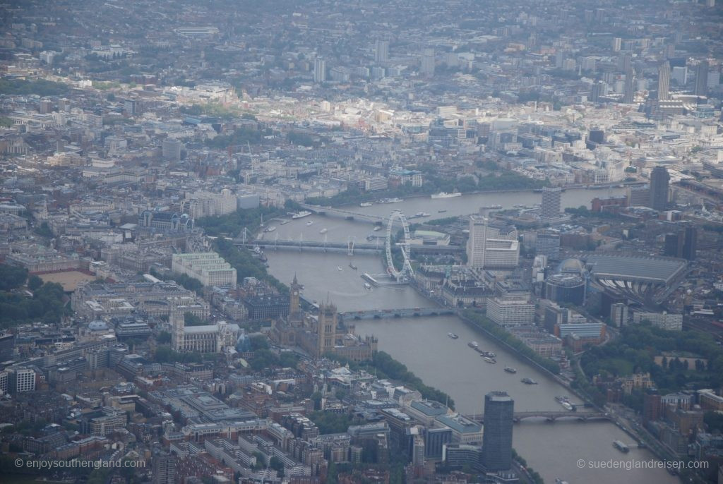 London from above