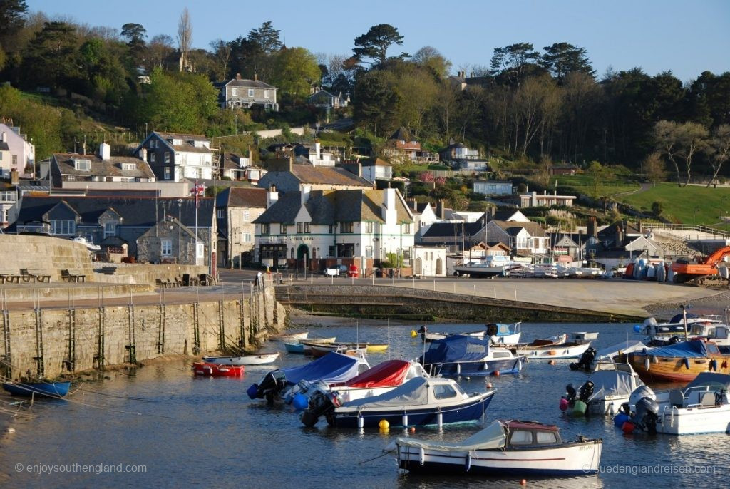 Lyme Regis - der Hafen