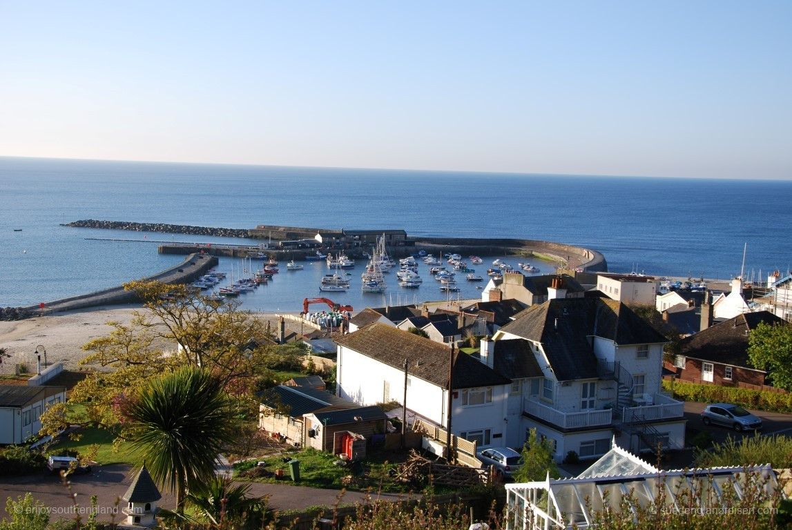 Lyme Regis - der Hafen