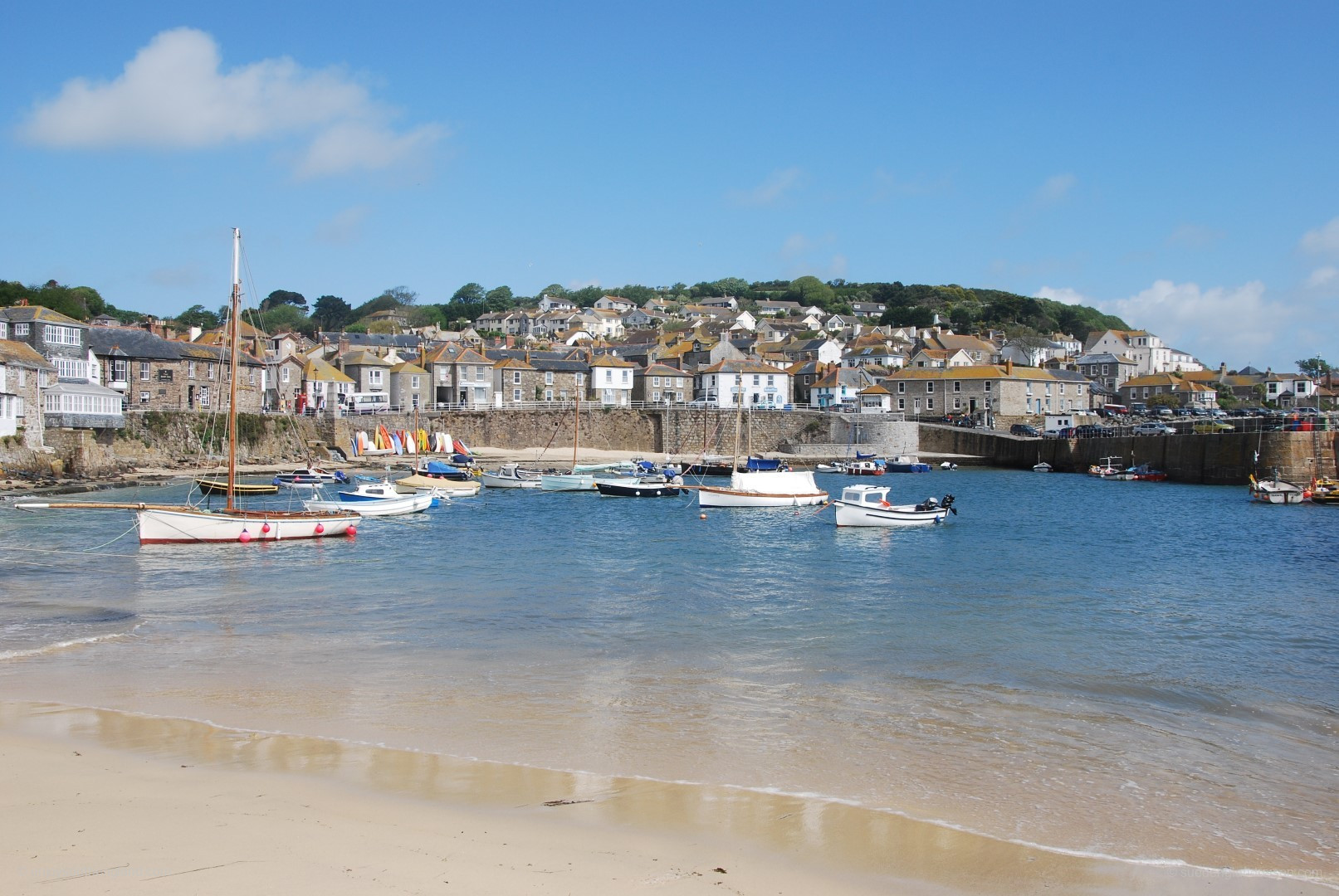 Mousehole mit seinem Hafen