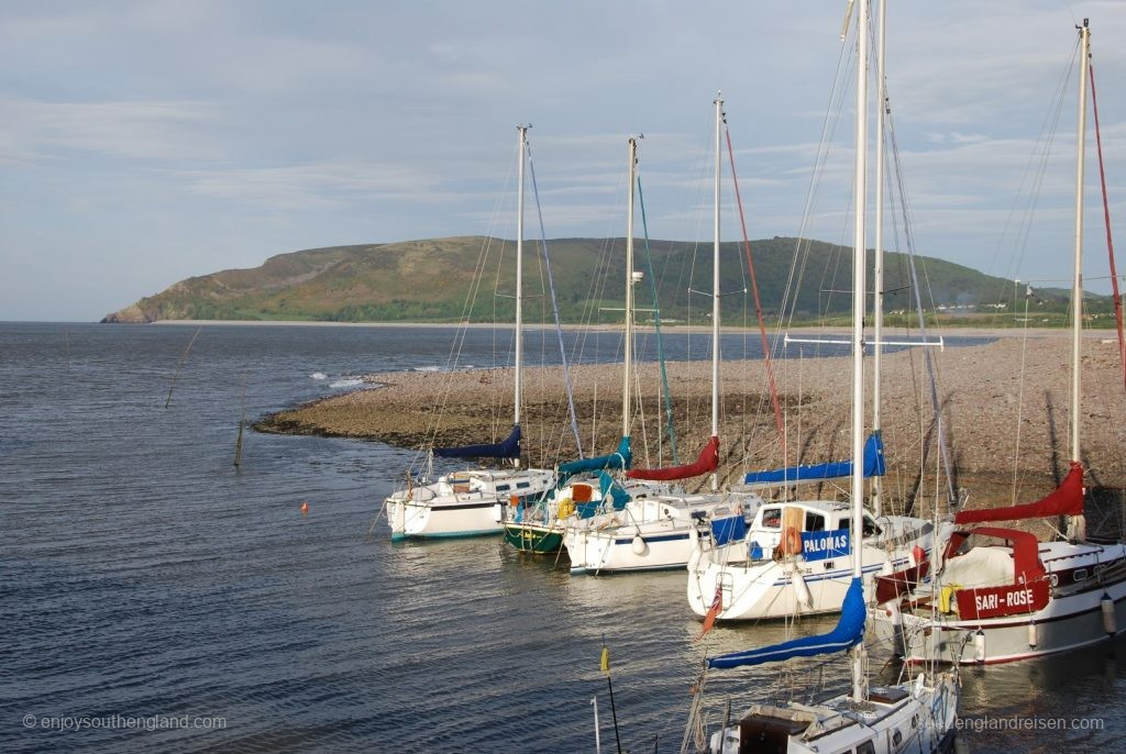 Boote in Porlock Weir