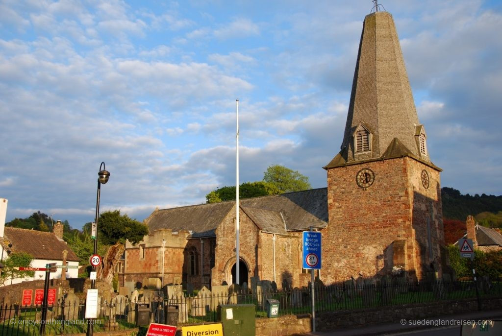 Die Kirche in Porlock (Exmoor)