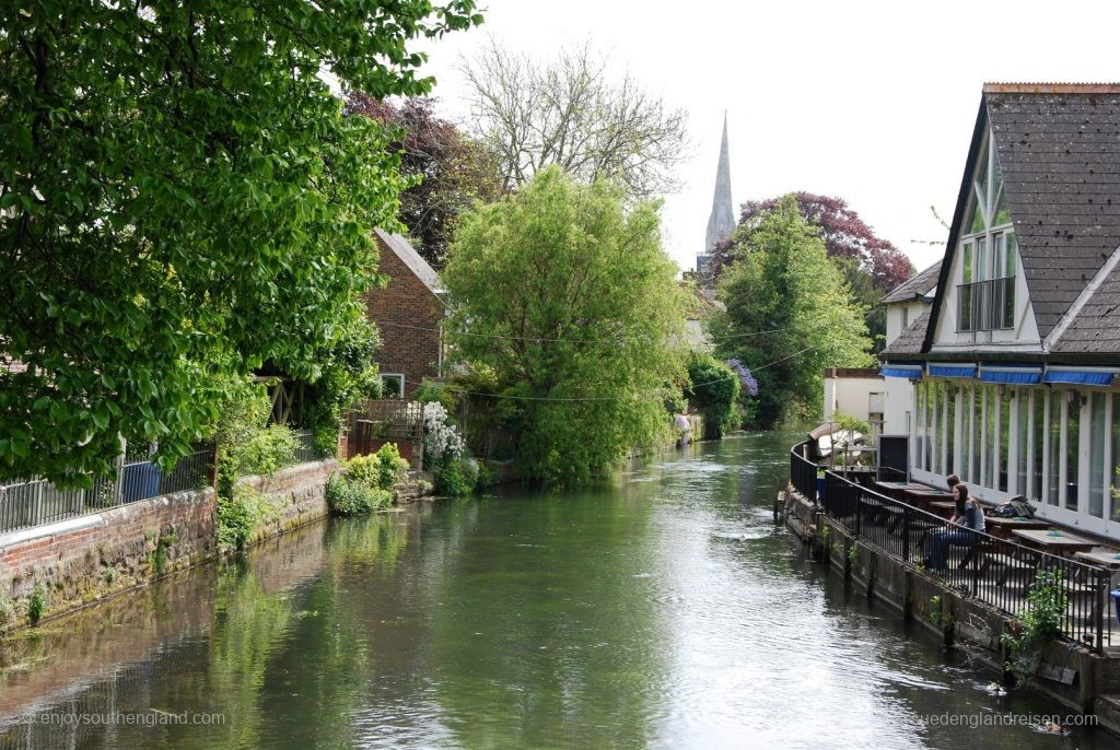 am Fluß in Salisbury