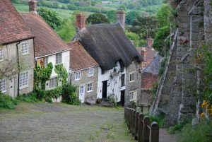 Gold Hill in Shaftesbury (Dorset)