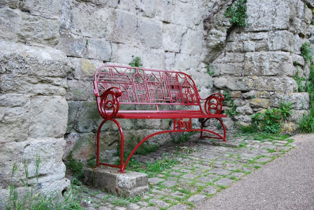 Detail am Gold Hill in Shaftesbury