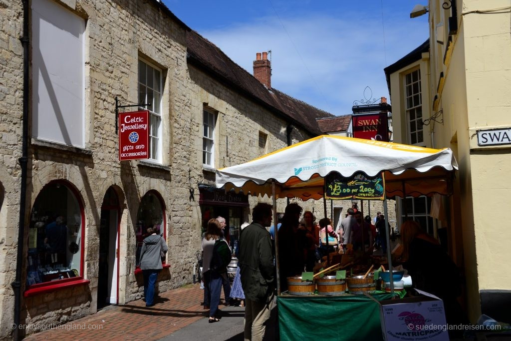 Impressionen vom Farmers Markt in Stroud