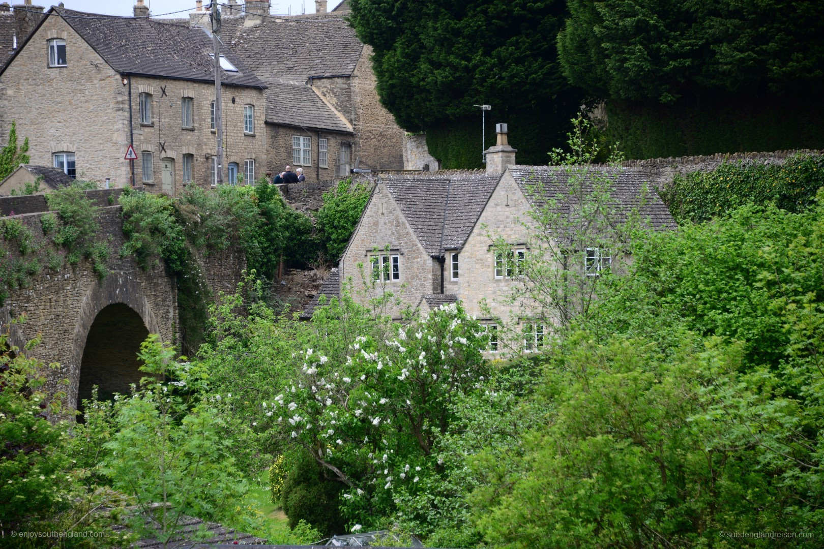 Brücke über den Stadtgraben von Tetbury 