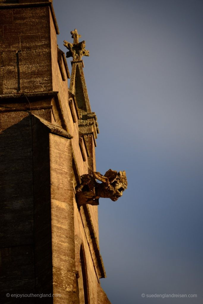 Detail an der Kirche von Tetbury