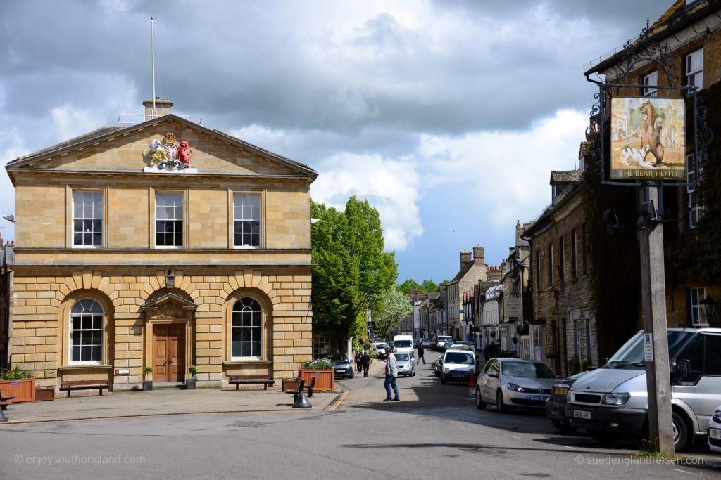 Woodstock, a lovely little town in Oxfordshire