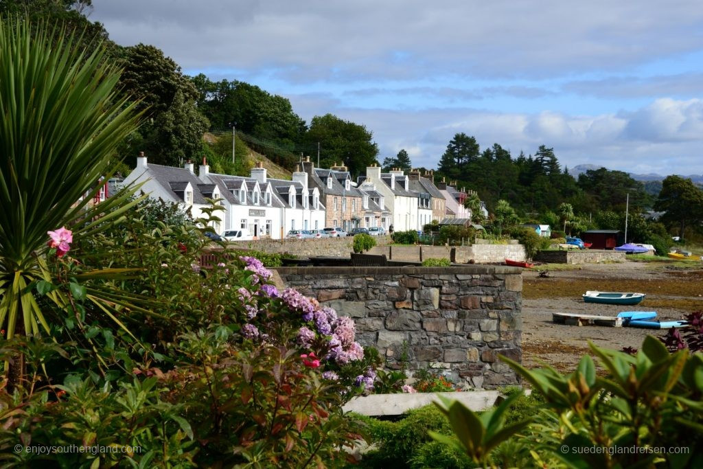 Plockton, ein total netter Ort, in dem wir gerne länger geblieben wären.