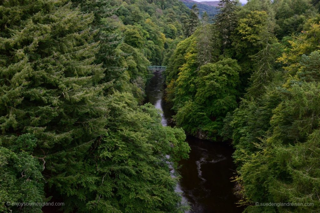 Linn of Tummel Bridge - eine beeindruckende Schlucht