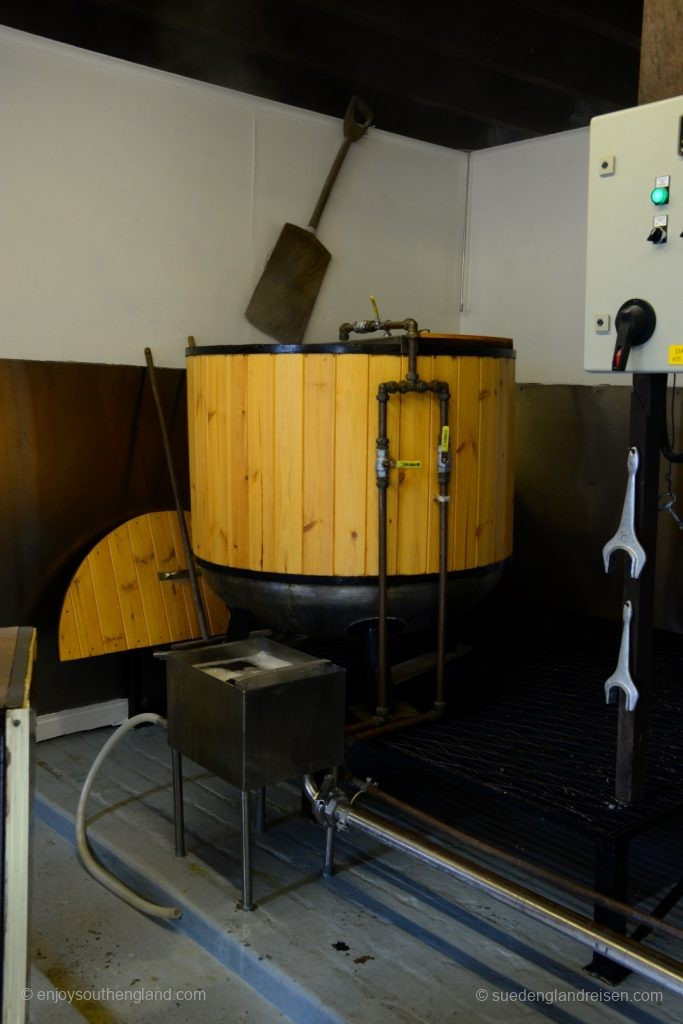 In the micro-brewery of Moulin