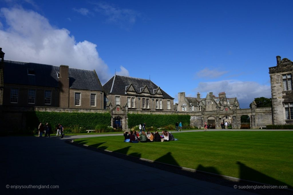 University campus in St. Andrews