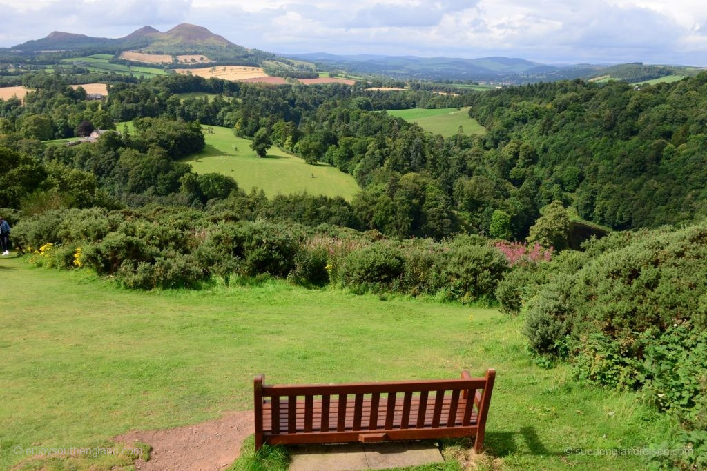 Scott's view - a favourite haunt of Sir Walter Scott