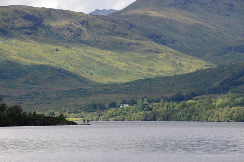 Loch Katrine in the Loch Lomond & the Trossachs National Park