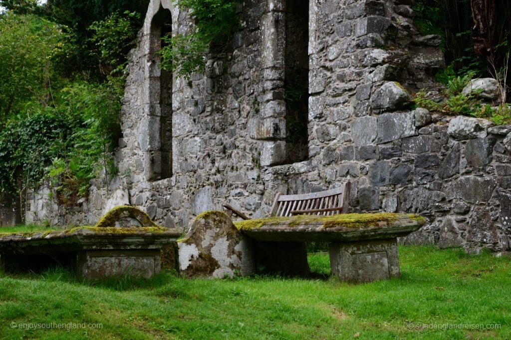 Die Reste der Old Kirk (ja, hier verwendet man den skandinavischen Namen statt Church) von Balquhidder