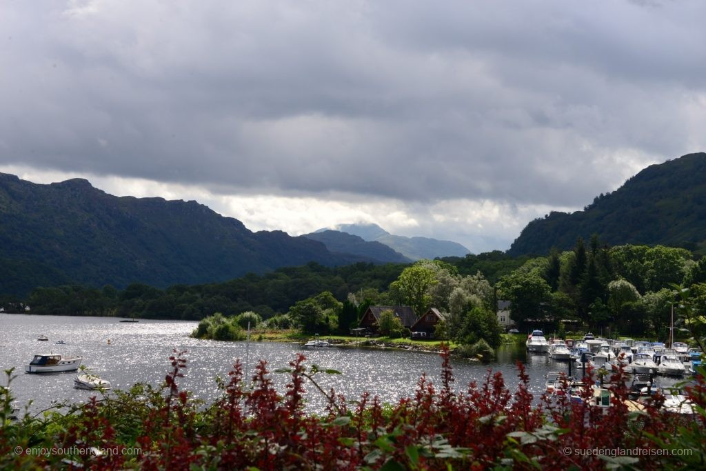 Am nördlichen Ende vom Loch Lomond