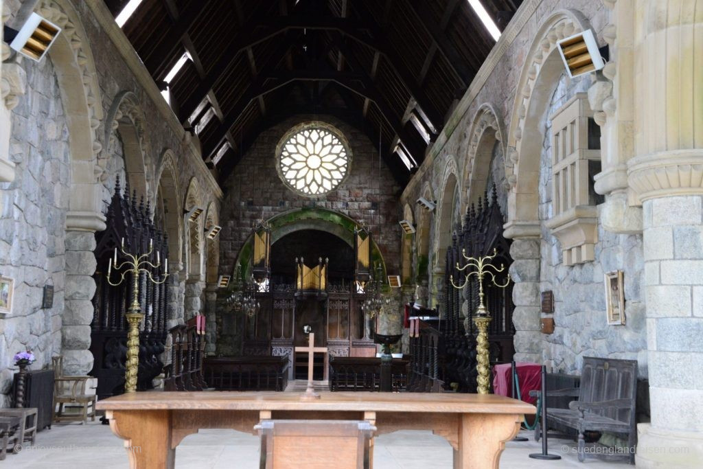 Saint Conan's Kirk at Loch Awe - a rather interesting building with its extreme mix of styles