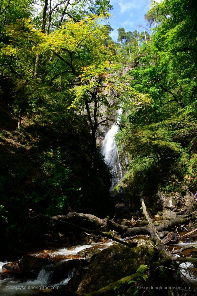 Grey Mares Tail Waterfall in Kinlochmore