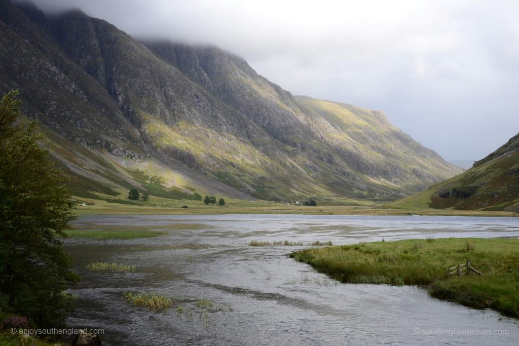 unterwegs durch das Glencoe (Glen = Tal)