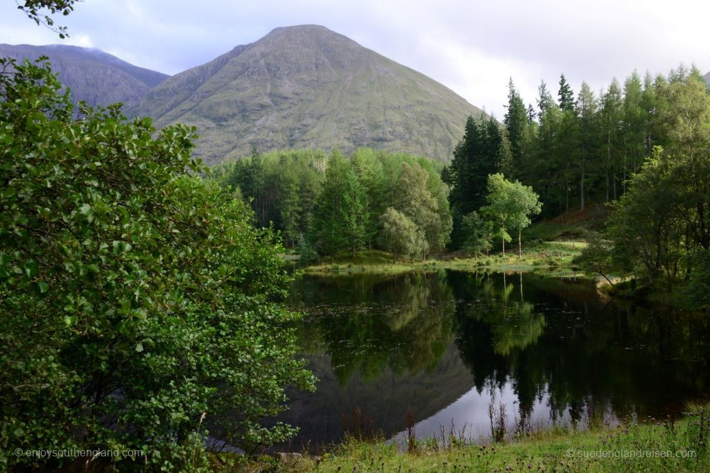 The Torren Lochan (Lochan = Lake)