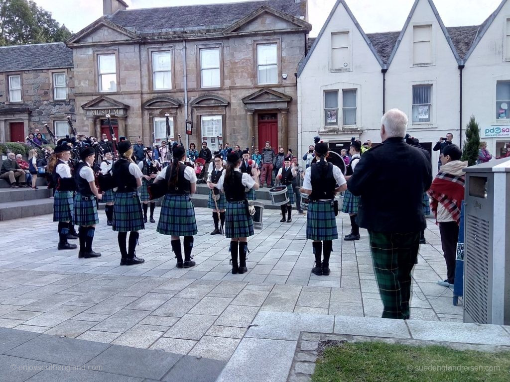 School Band in Fort William