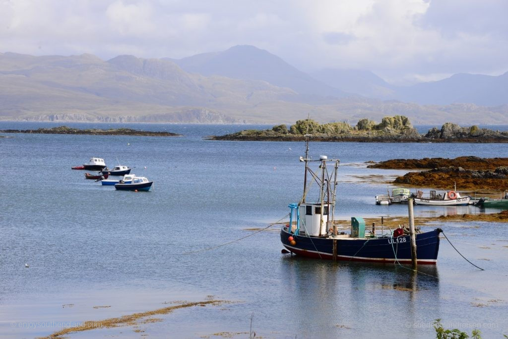 On the East coast of the Isle of Skye in Armadale 