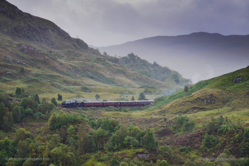 Here comes the train - is Harry Potter really inside?