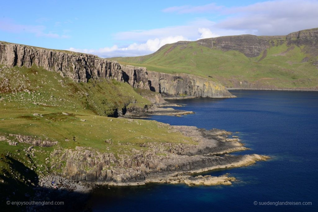 Phantastische Buchten hier auf der Westseite der Isle of Skye