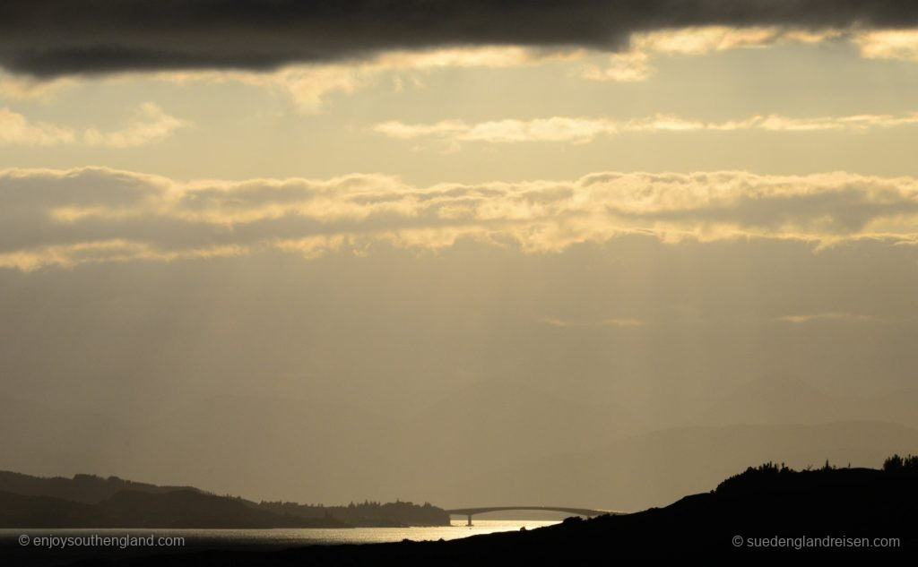 Die Skye Bridge in ganz speziellem Licht