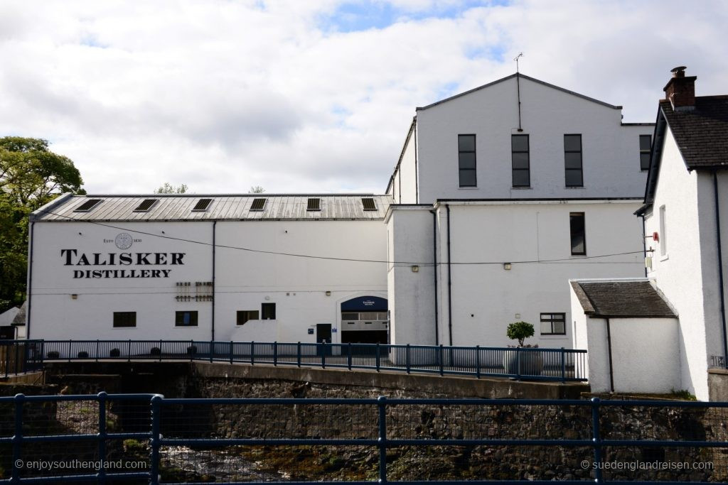 The well-known Talisker distillery