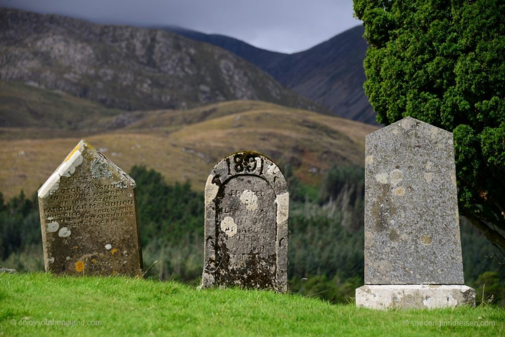 abgelegener Friedhof auf der Isle of Skye