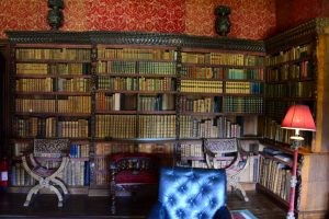 Chirk Castle - die Bibliothek
