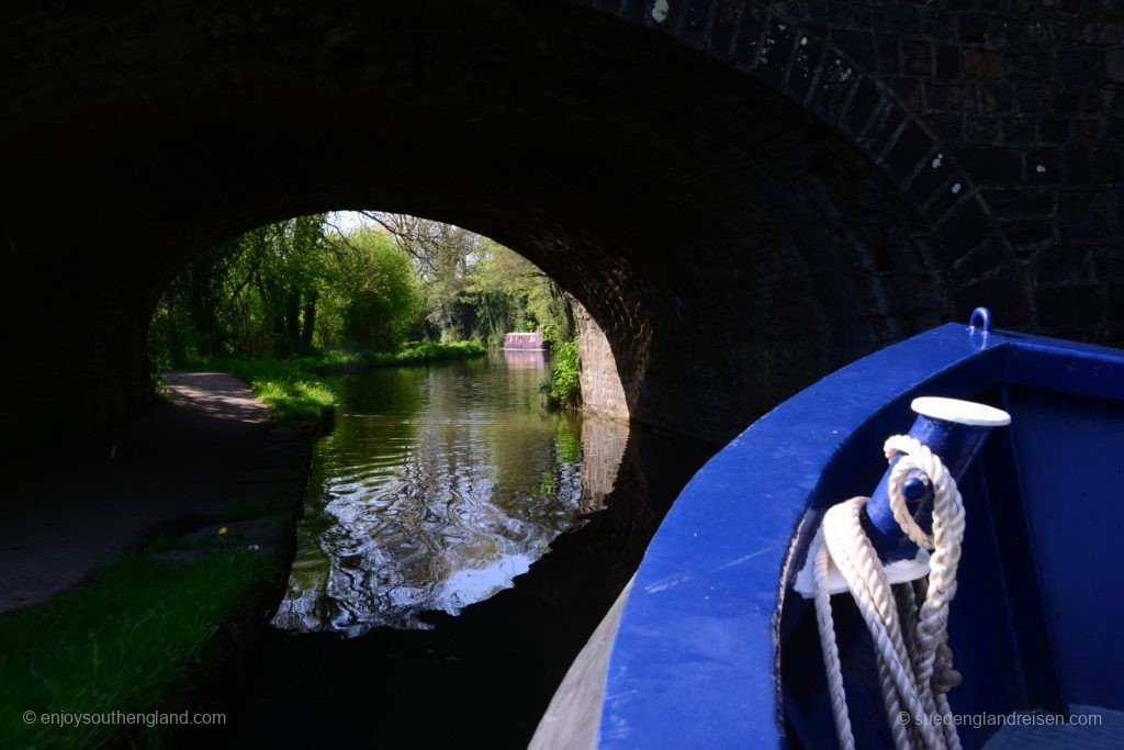 Kleine Bootsfahrt auf dem Kanal mit Ben