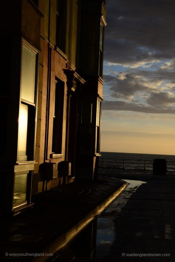 Nach dem großen Regen in Aberystwyth