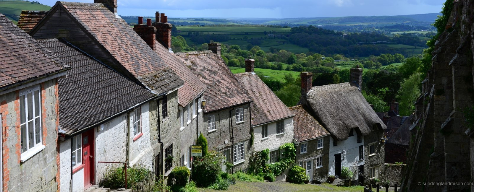 Der Gold Hill in Shaftesbury